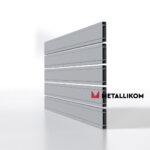 Планкен для забора 120 mm RAL 7004 – покрытие матвоое, толщина 0,45 мм в Казани | фото 3