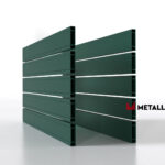 Планкен для забора 120 mm RAL 6005 – покрытие полиэстер, толщина 0,45 мм в Казани | фото 1