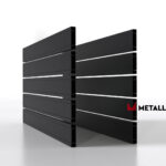 Планкен для забора 120 mm RAL 9005 – покрытие матовое, толщина 0,45 мм в Казани | фото 3