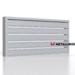 Планкен для забора 120 mm RAL 7004 – покрытие матвоое, толщина 0,45 мм в Казани | фото 4