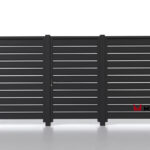 Планкен для забора 120 mm RAL 9005 – покрытие матовое, толщина 0,45 мм в Казани | фото 6