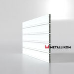 Планкен для забора ранчо 120 mm RAL 9003 – покрытие матовое, толщина 0,45 мм в Казани | фото 2