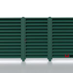 Ламели для забора жалюзи Royal Z RAL 6005 двустороннее покрытие порошковое, толщина 0,45 мм в Казани | фото 7